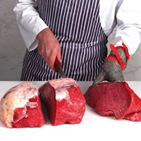 Topside Joints (without side muscle, fat added) Meat Cut Spec Step 2